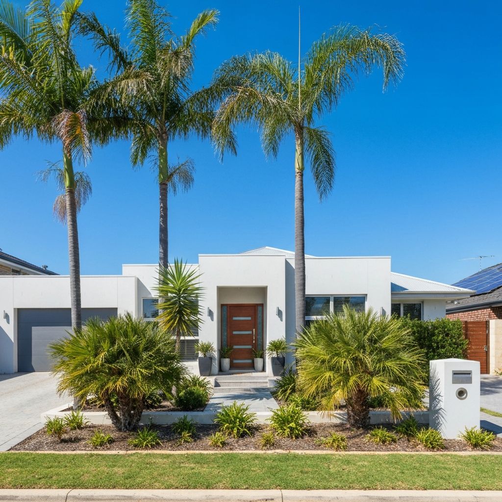 Modern Perth home exterior